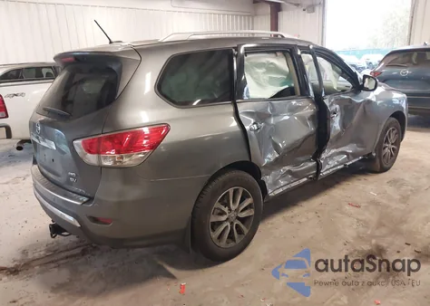 2016 Nissan Pathfinder Sv z USA, uszkodzony, nr VIN 5N1AR2MM5GC627946